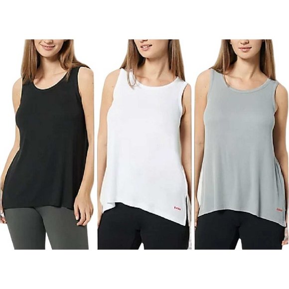 PEACH LOVE WORLD Tops - Peace Love World Audrey Rib Tank Three Pack LARGE (2001)